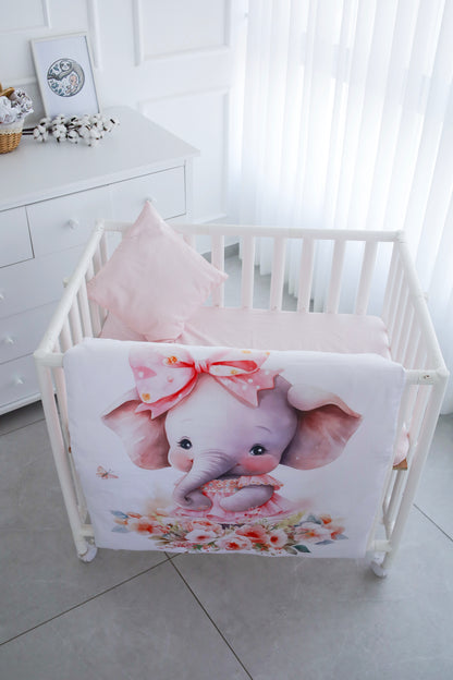 סט מצעים מבד סאטן פיל